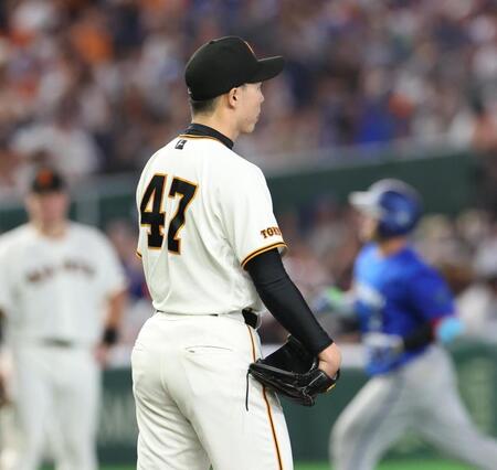 ８回、牧にソロを浴びた森田（撮影・佐々木彰尚）