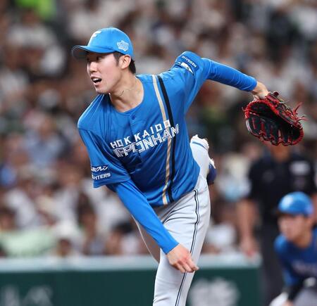 ７回から登板した福島（撮影・中島達哉）