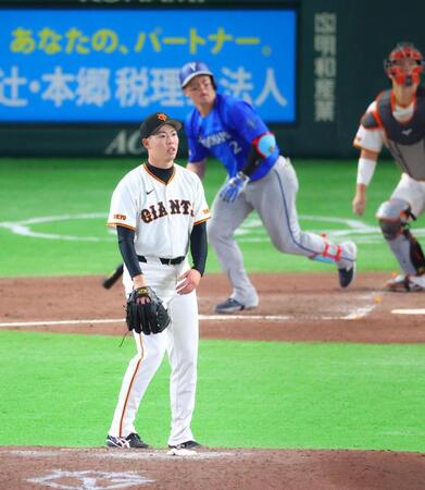 ８回、牧に本塁打を許す森田（撮影・石井剣太郎）