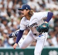 １回、力投する高橋光（撮影・中島達哉）