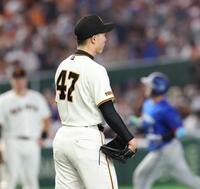 ８回、牧にソロを浴びた森田（撮影・佐々木彰尚）