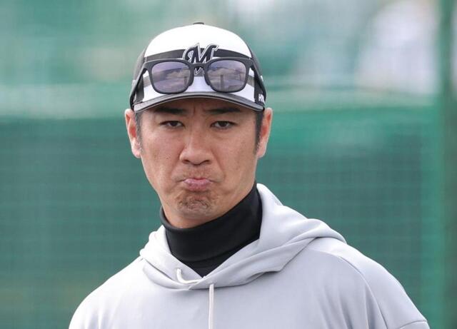 ロッテ・西岡剛打撃コーチ