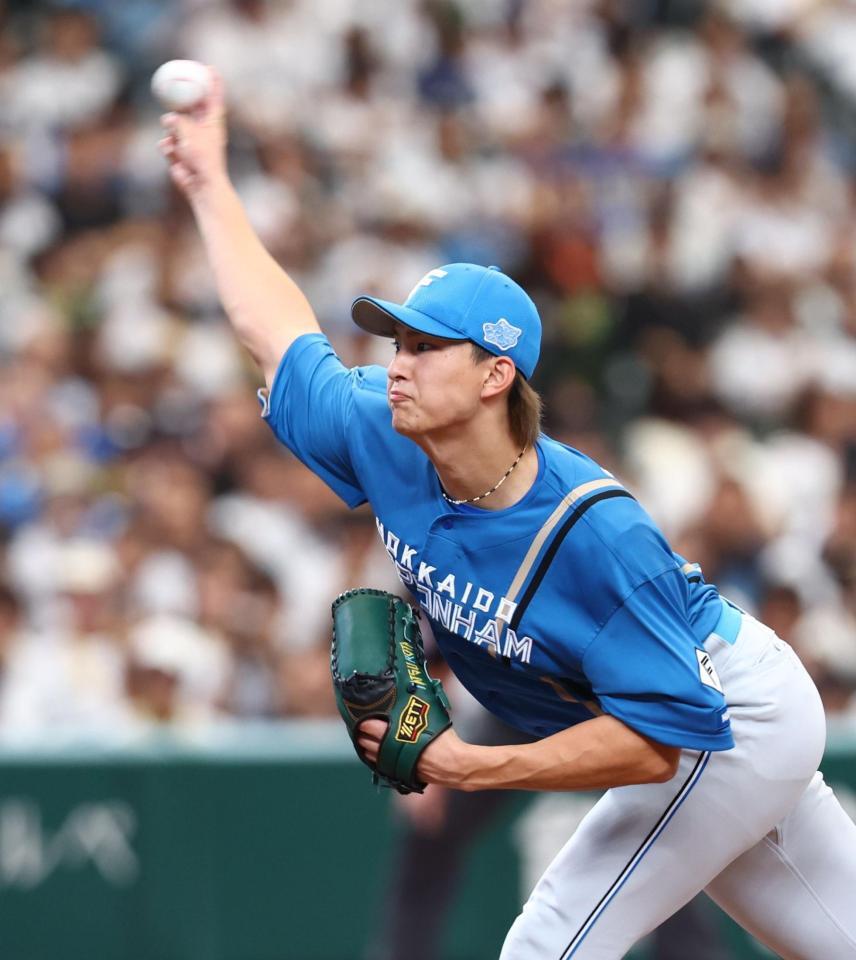 １回、力投する達（撮影・中島達哉）