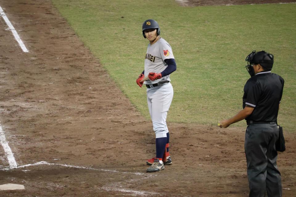 父の前で活躍を見せた関学大・新井亮規浩