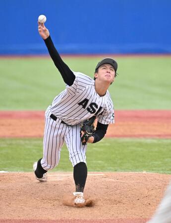 国学院大戦でノーヒットノーランを達成した亜大・川尻