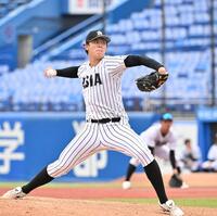国学院大戦でノーヒットノーランを達成した亜大・川尻