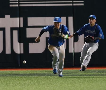 ４回、正木の打球を落球し、適時失策する郡司（撮影・中島達哉）