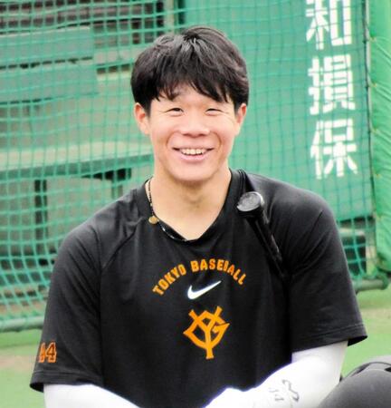 　ジャイアンツ球場で再始動した佐々木（撮影・松井美里）