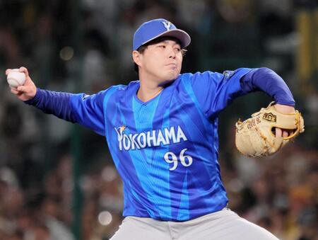 ７回途中から登板した馬場