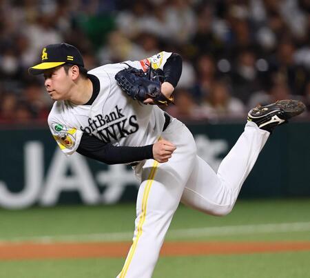 ６回から登板した鈴木（撮影・中島達哉）