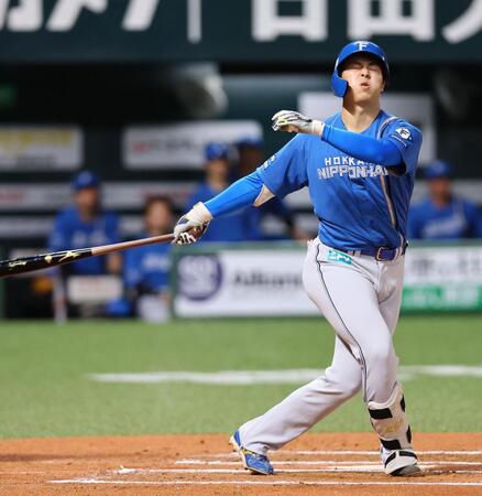 ６回、空振り三振を喫する柴田（撮影・中島達哉）