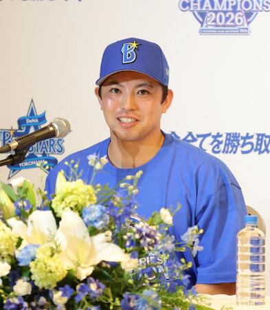 ＣＳを振り返り、会見する東（撮影・立川洋一郎）
