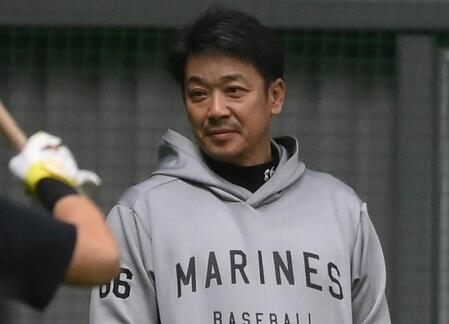 　ロッテ・サブロー監督