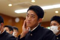 ドラフト会議を前に姿を現した横浜高の織田翔希