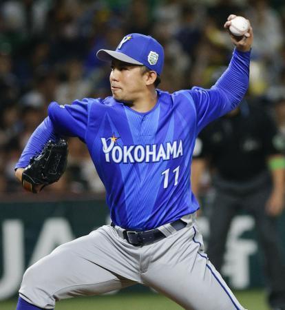 　ソフトバンク戦に先発したＤｅＮＡ・東＝みずほペイペイドーム
