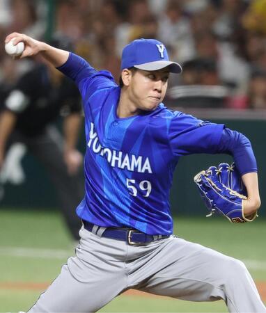 ソフトバンク戦に先発した平良