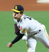 ＤｅＮＡ打線を相手に力投する前田悠（撮影・立川洋一郎）