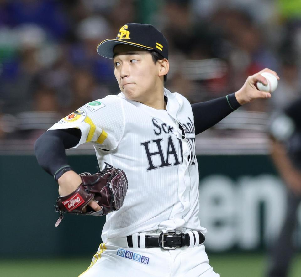 先発し力投する前田悠（撮影・山口登）