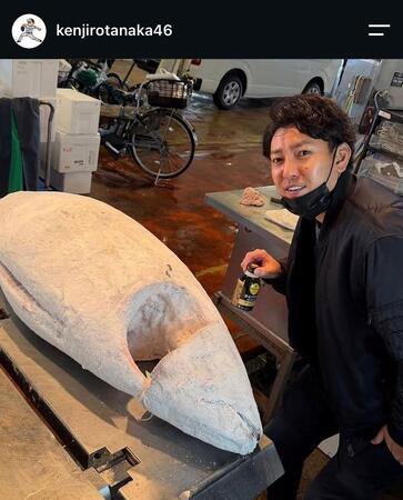 田中健二朗氏のインスタグラム（＠ｋｅｎｊｉｒｏｔａｎａｋａ４６）より