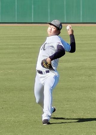 侍ジャパン戦の先発に抜てきされたロッテの高橋