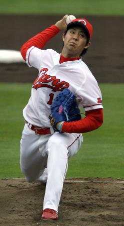 　１０日のＤｅＮＡ戦で先発予定の野村祐