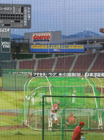 　新設されたエディオンの懸賞付きボード（撮影・出月俊成）