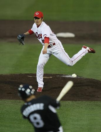 　２回、久本は福留をセカンドゴロに仕留める