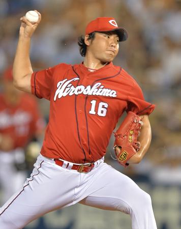 　２番手で登板し、１５０キロをマークした今村（撮影・会津智海）