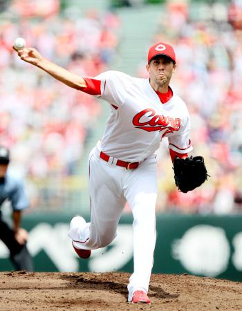 　６回を投げ２失点のバリントン