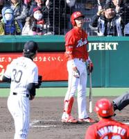 ドラ1野間2軍降格も 3月対外戦0安打