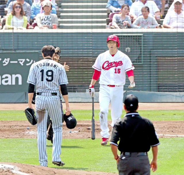 黒田が藤浪一喝!11得点の猛攻呼んだ