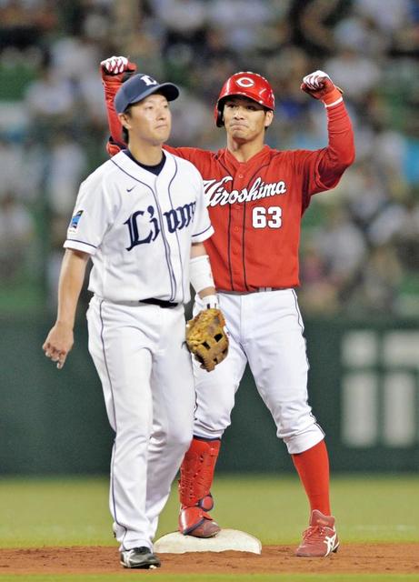 広輔6打点大暴れ!満塁一掃×2