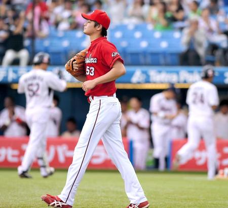 ２回、大引に先制タイムリーを打たれた戸田（撮影・吉澤敬太）