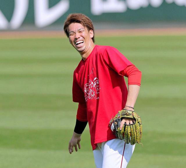 マエケン直球磨く！プレミア12＆来季へ