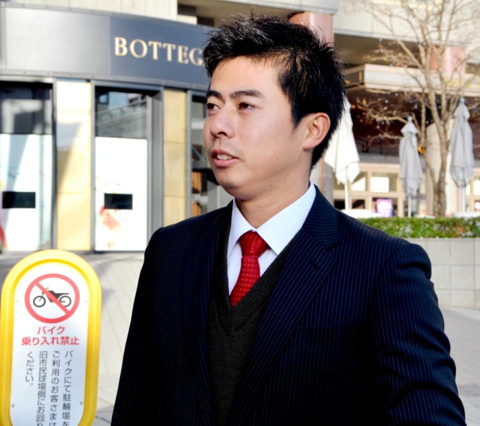 　帰省のため広島を後にするオスカル