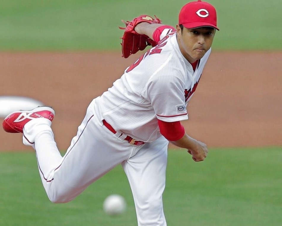 力投する広島・黒田博樹＝マツダスタジアム（撮影・吉澤敬太）