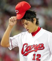 ５回、鳥谷に勝ち越し打を打たれた九里