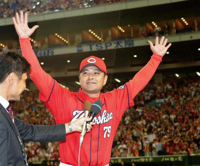 緒方監督「ここが最終目標じゃない」 32年ぶり日本一に挑む