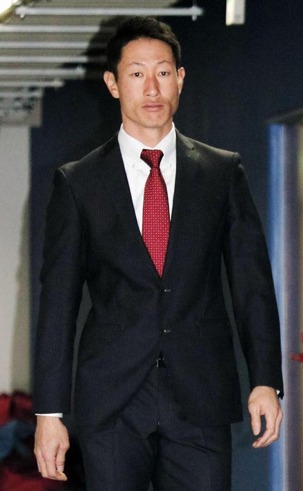 契約更改交渉にのぞんだ赤松