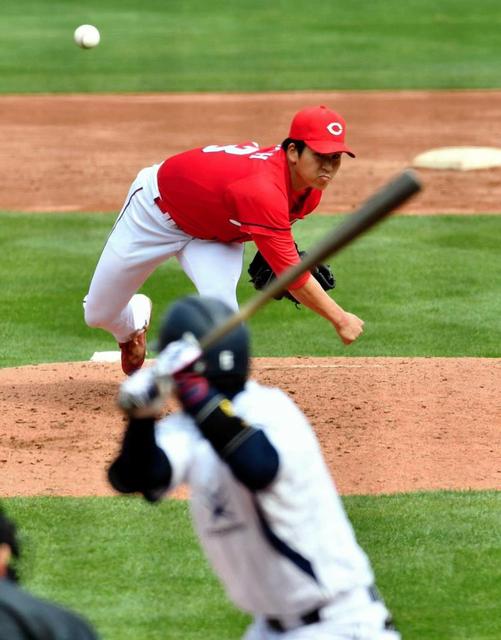 ドラ１加藤、開幕ローテ入り王手　４回無失点９Ｋで本拠地“デビュー”