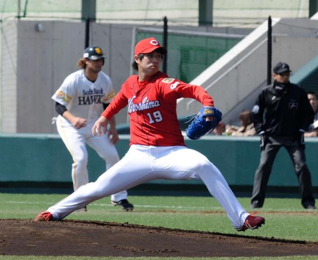 広島・野村、２軍戦で６回１失点　４・４中日戦に向け順調な仕上がり