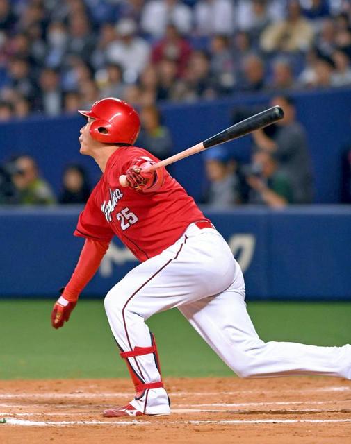 広島、新井決勝犠飛で4連勝 首位巨人を猛追 中日は開幕から勝ち星なし