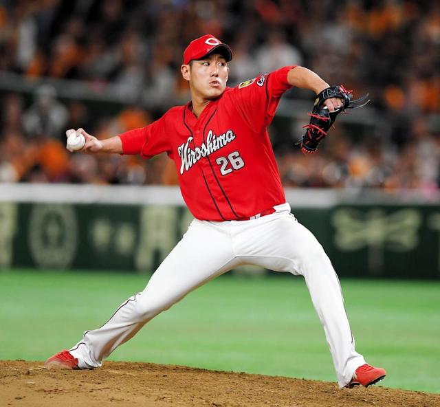 ３番手の中田が見事な救援　無死一、二塁から得点許さず　薮田も好投