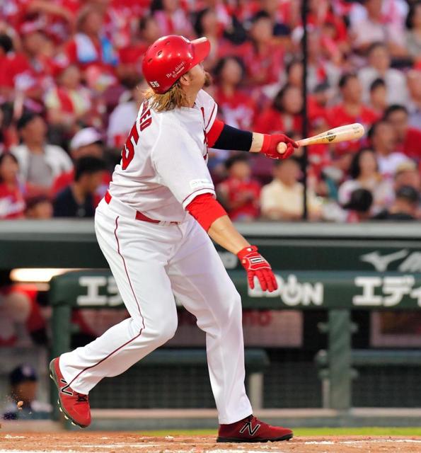 エルドレッドが27号2ラン、左翼ポール際へ運ぶ「切れるかなと思った