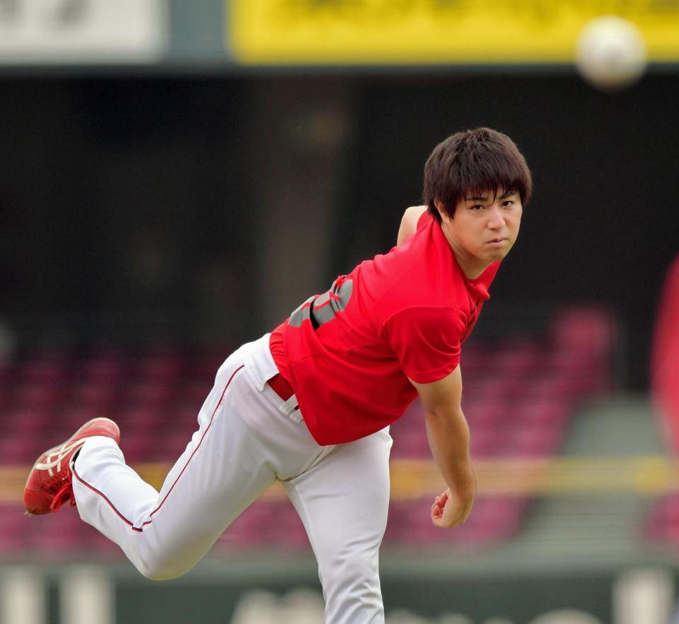 野村 できればマツダで決めたい ｍ５で力込め カープ デイリースポーツ Online