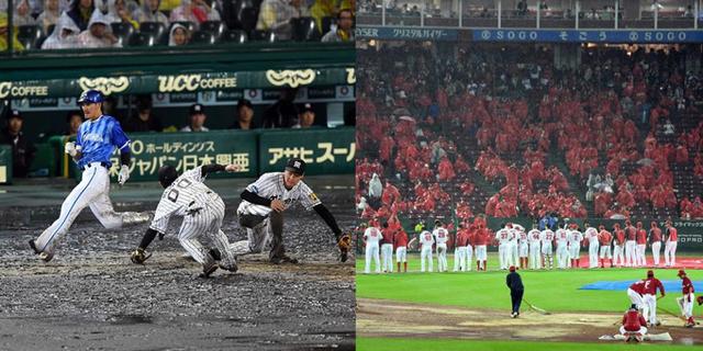 【写真】ＣＳ史上初の降雨コールド決着　なぜ阪神―ＤｅＮＡは強行？球審「それはそれ」