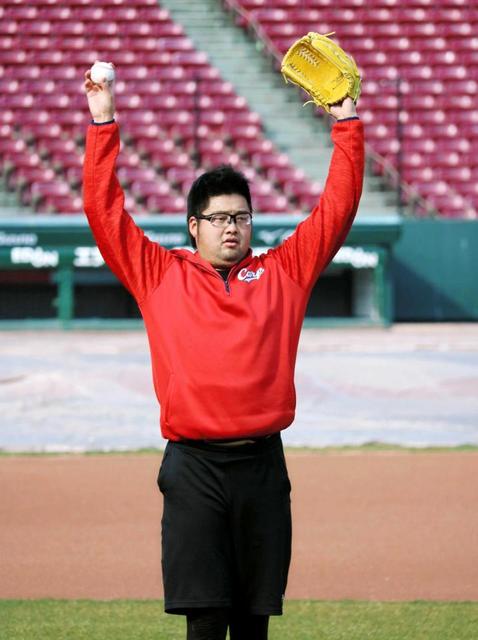 中崎、今年の漢字は「信」　球団初のリーグ３連覇へ誓った