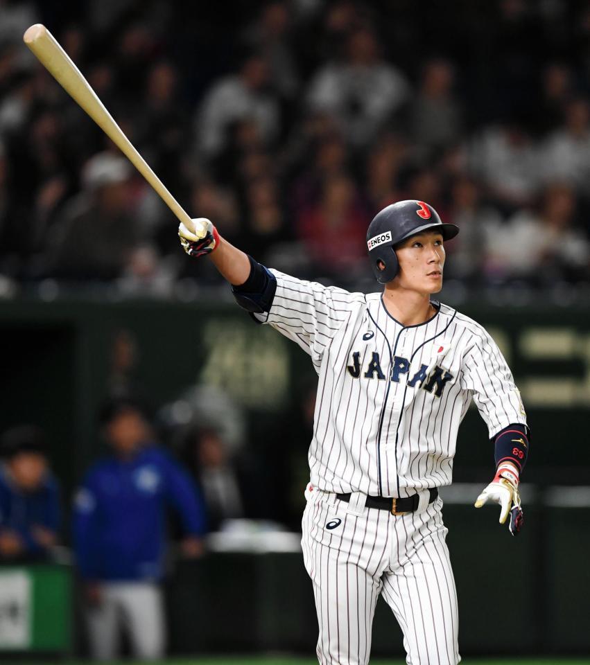 　侍ジャパンに選出された広島・西川