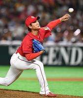 ２回を無失点の好リリーフを見せた飯田