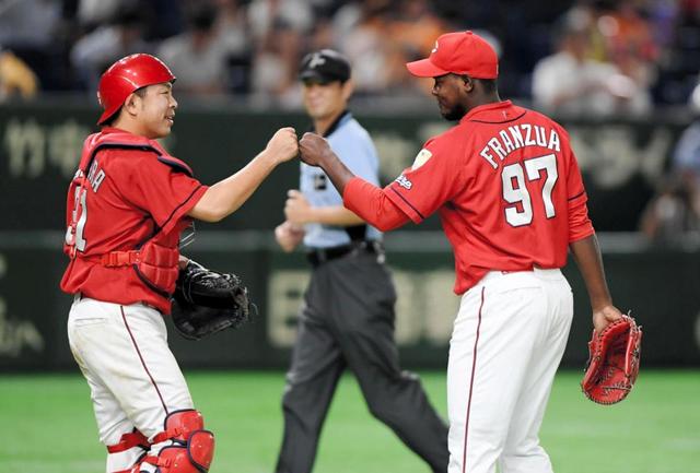 フランスアが月間16試合登板の球団タイ記録「あしたも投げたい」